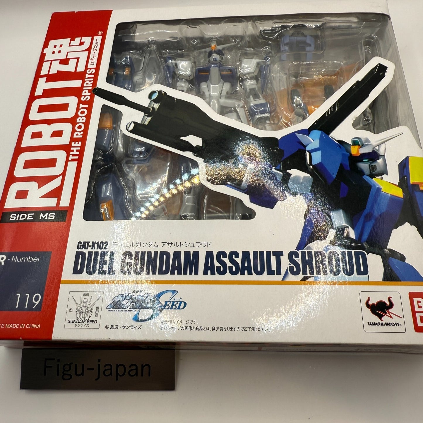 ROBOT SPIRITS Side MS Gundam SEED DUEL GUNDAM ASSAULT SHROUD Action Figure 