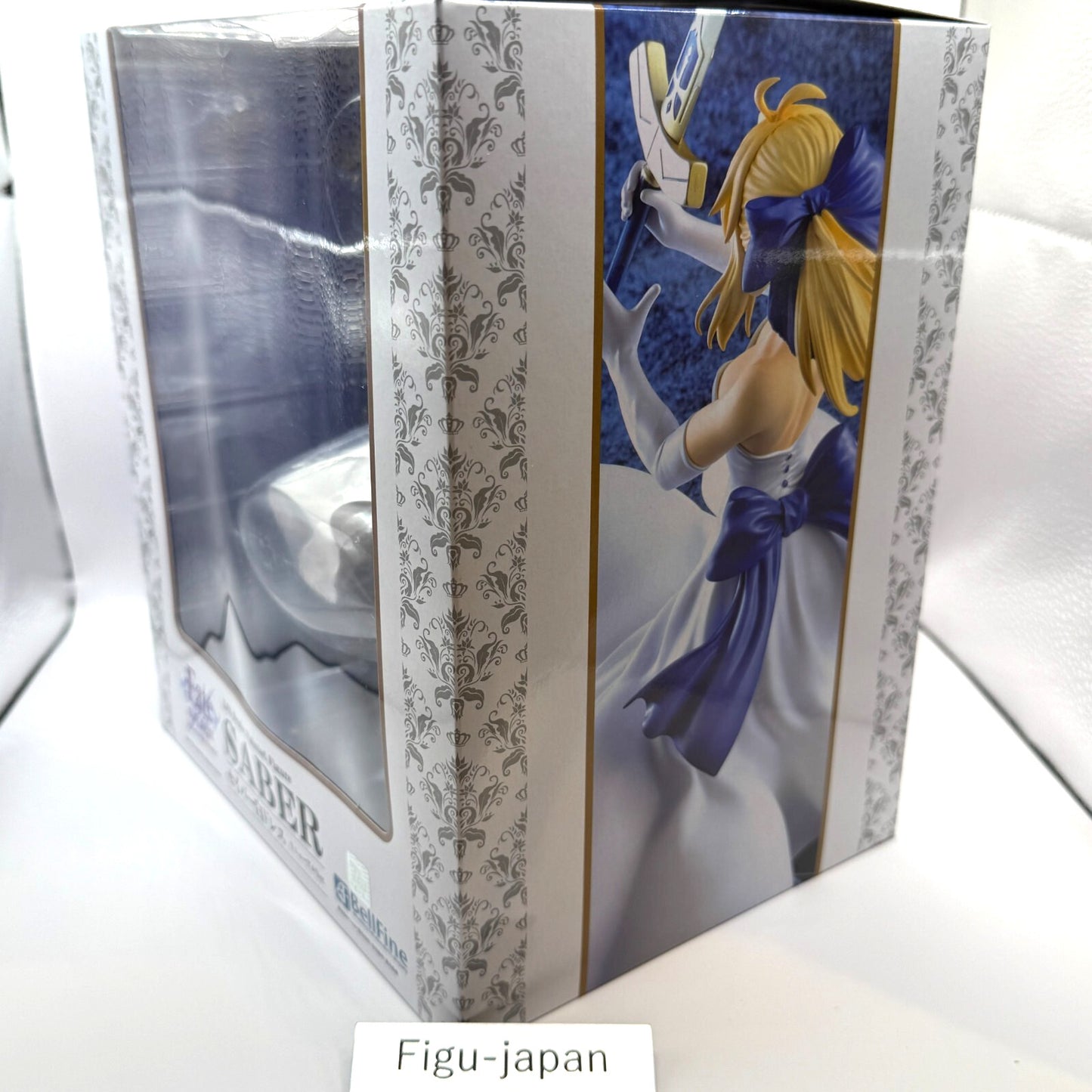 BellFine Fate Stay Night Saber White Dress Renewal Version 1/8 Figure FEDEX 