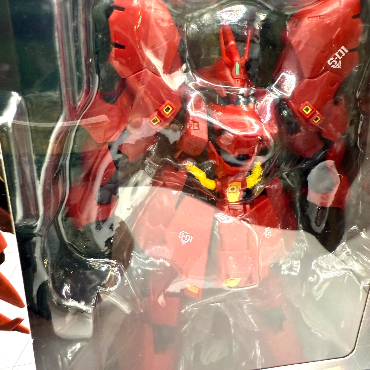 ROBOT Spirits SIDE MS MSN-04FF Sazabi with Double Horn Funnel Action figure FKU 