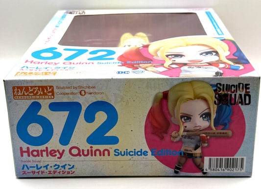 Nendroid Harley Quinn Suicide Squad edition - 672- Good Smile Company -japan 