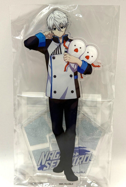 Nagi Seishirou Blue Lock Exhibition und Joypolis Acrylständer, zweiteiliges Set 