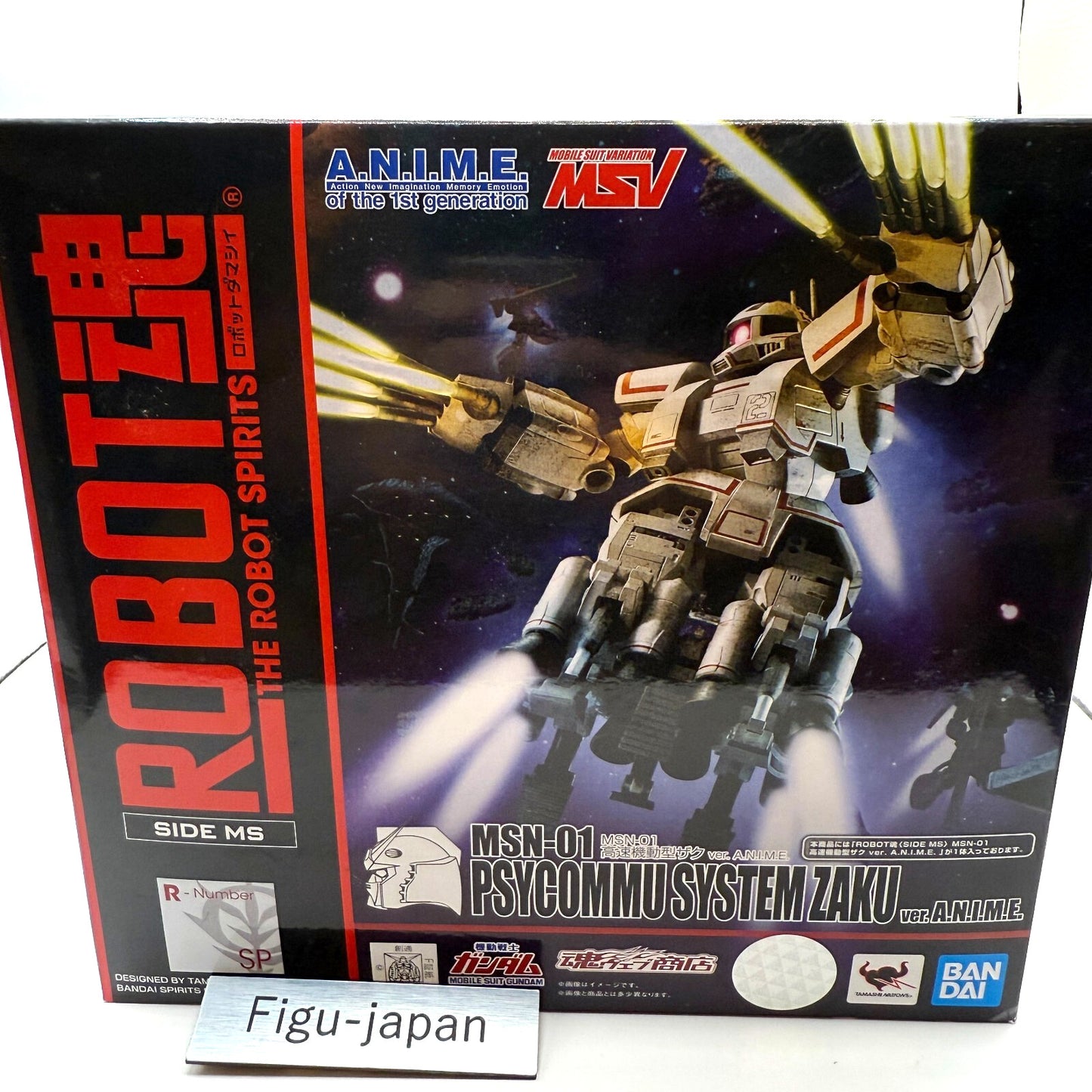 THE ROBOT SPIRITS Psycommu System Zaku ver. ANIME MS-06Z Action figure 