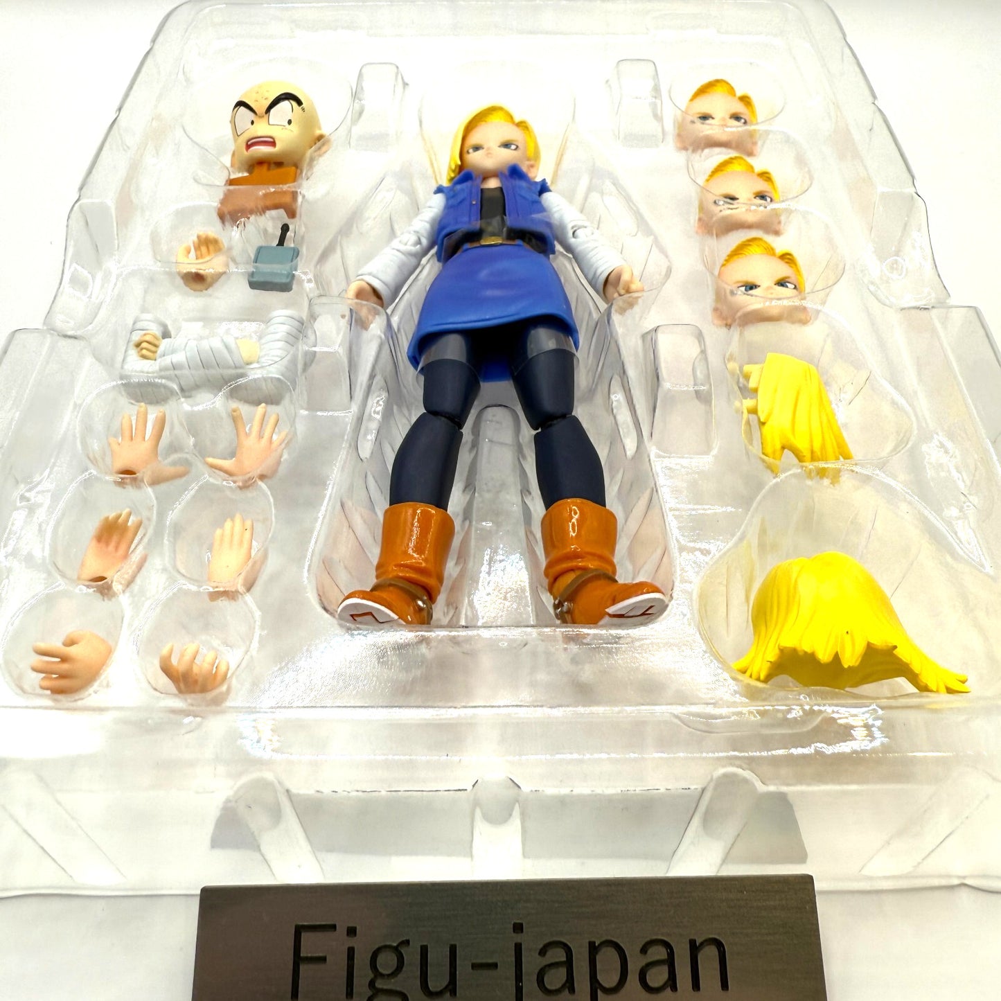 SH Figuarts Dragon Ball Z Android 18 Bandai tamashii nations japan Fedex 