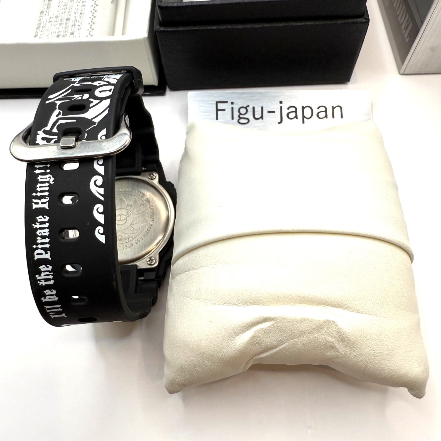 CASIO ONE PIECE x G-SHOCK Collaboration Mugiwara Pirates model black color 