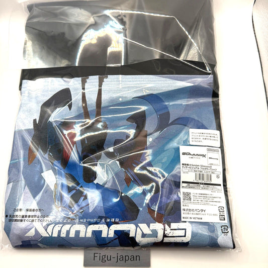 Mobile Suit Gundam GQuuuuuux Vollfarbige T-Shirts Schwarz XL Größe 