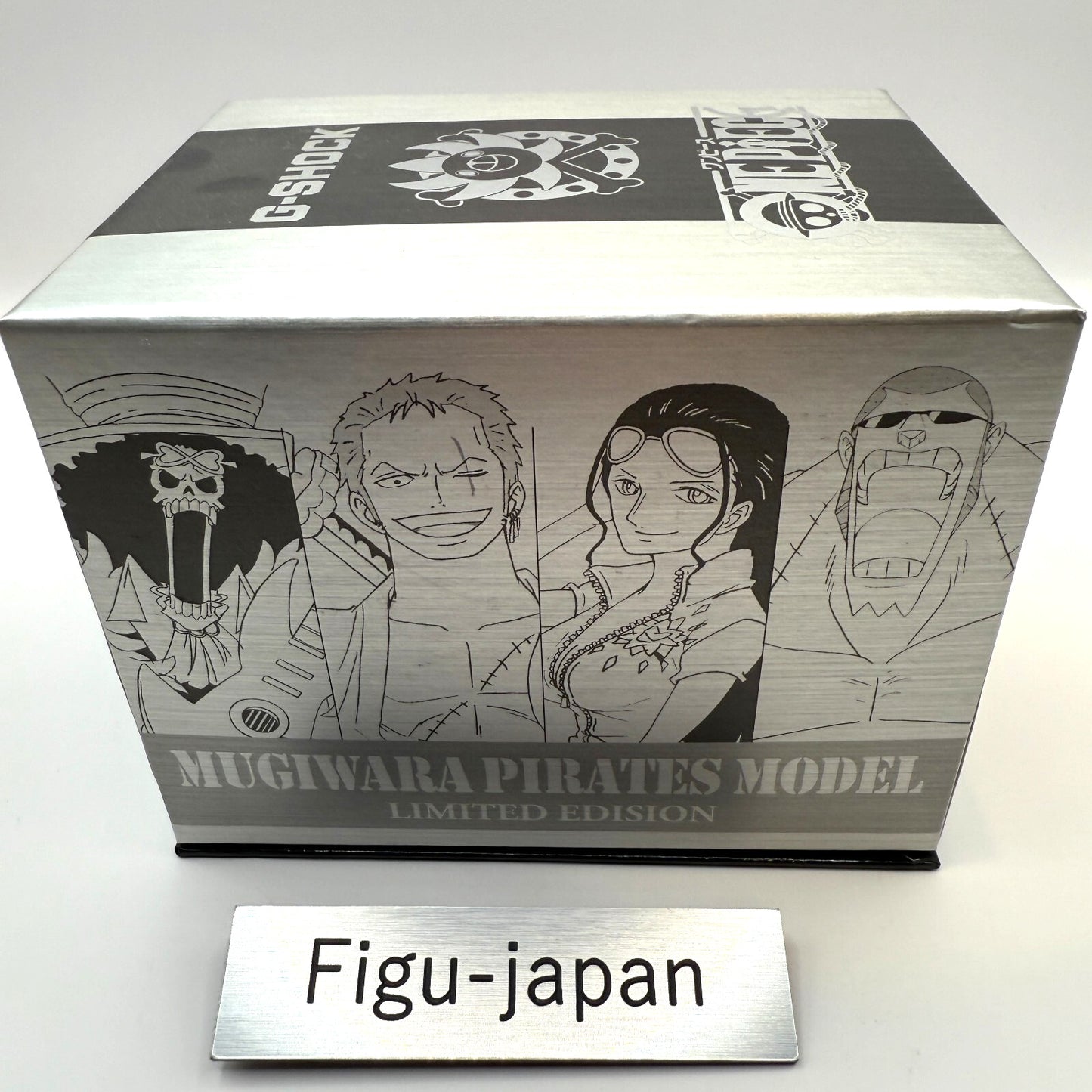 CASIO ONE PIECE x G-SHOCK Collaboration Mugiwara Pirates model black color 