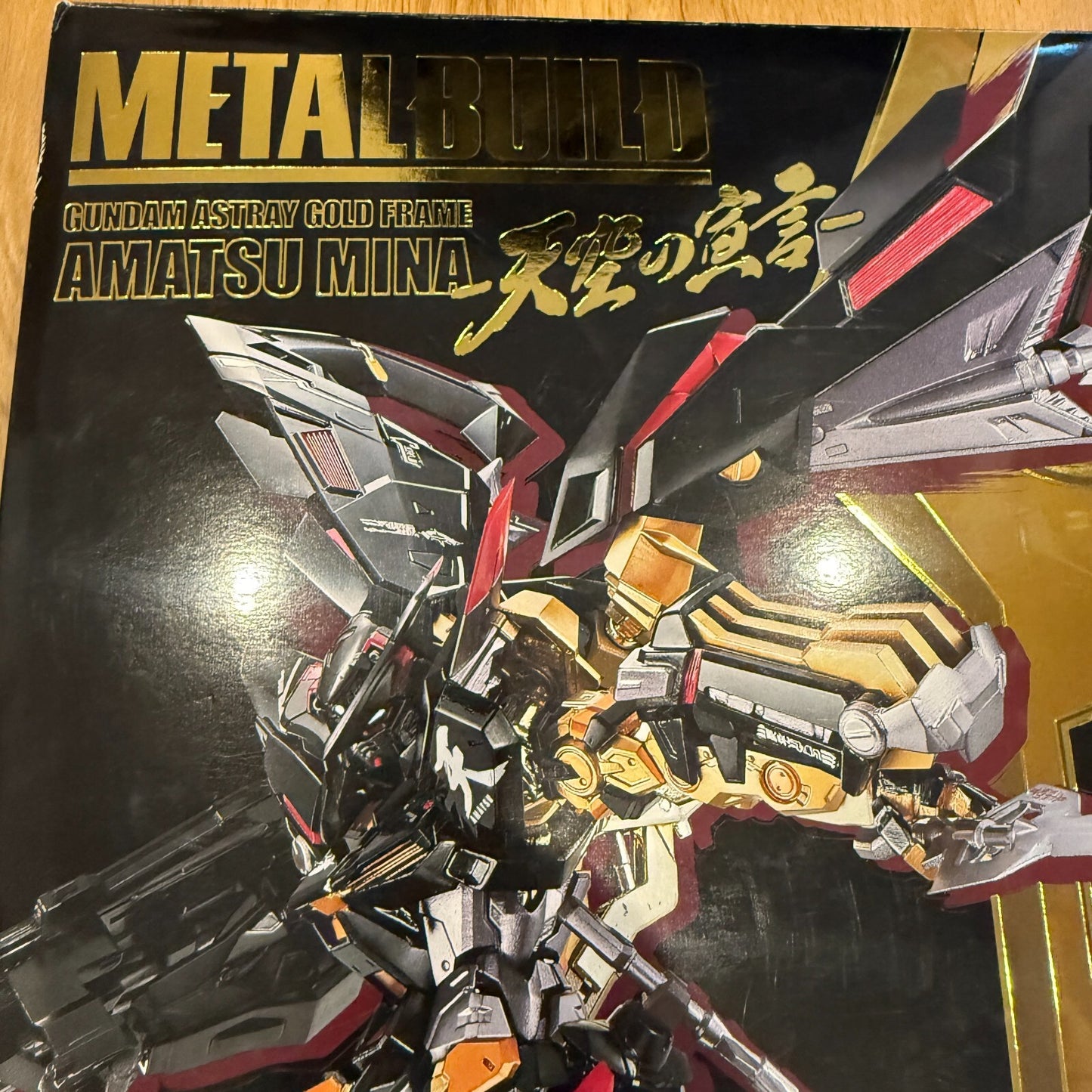 Metal Build Gundam Seed Astray Gold Frame Amatsu Mina BANDAI used 