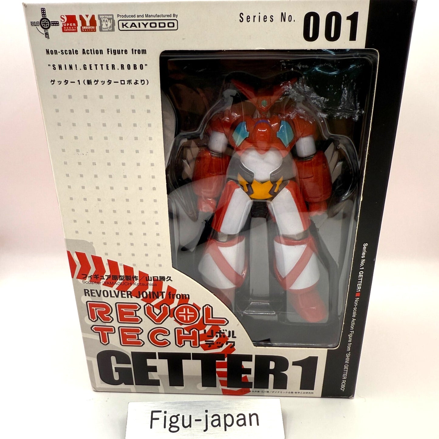 KAIYODO REVOLTECH Yamaguchi #001 GETTER 1 New getter Robot japan 