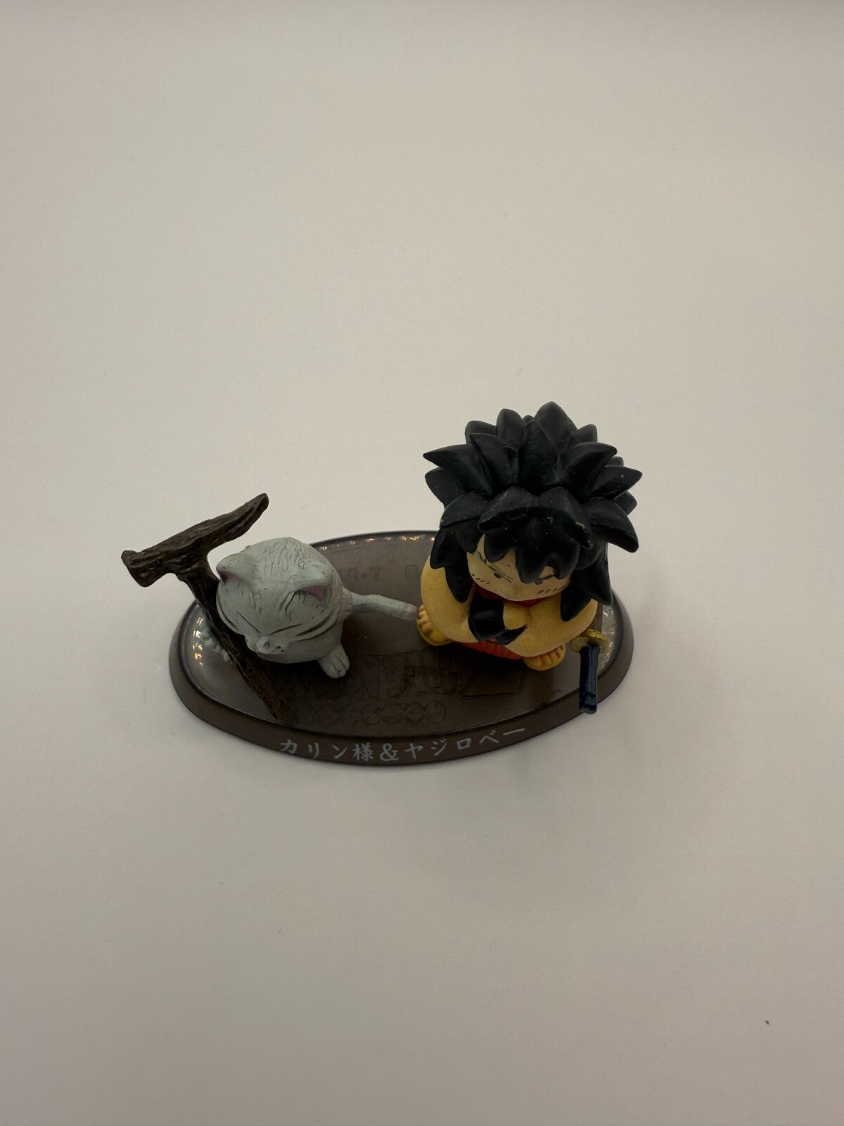 Dragon BallZ Yajirobe &amp; Karin HG Gashapon Collectible Figure Part 9 Used japan 