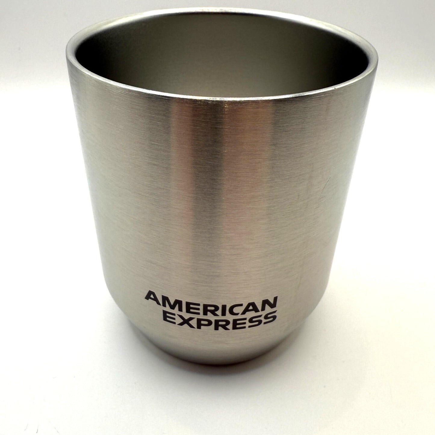 American Express Thermos Vacuum Insulated Cup stainless steel Silver 280ml 