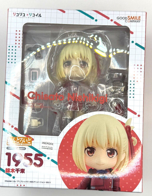 Nendroid Lycoris Recoil Figure Chisato Nishikigi 1955 Good Smile Company japan 