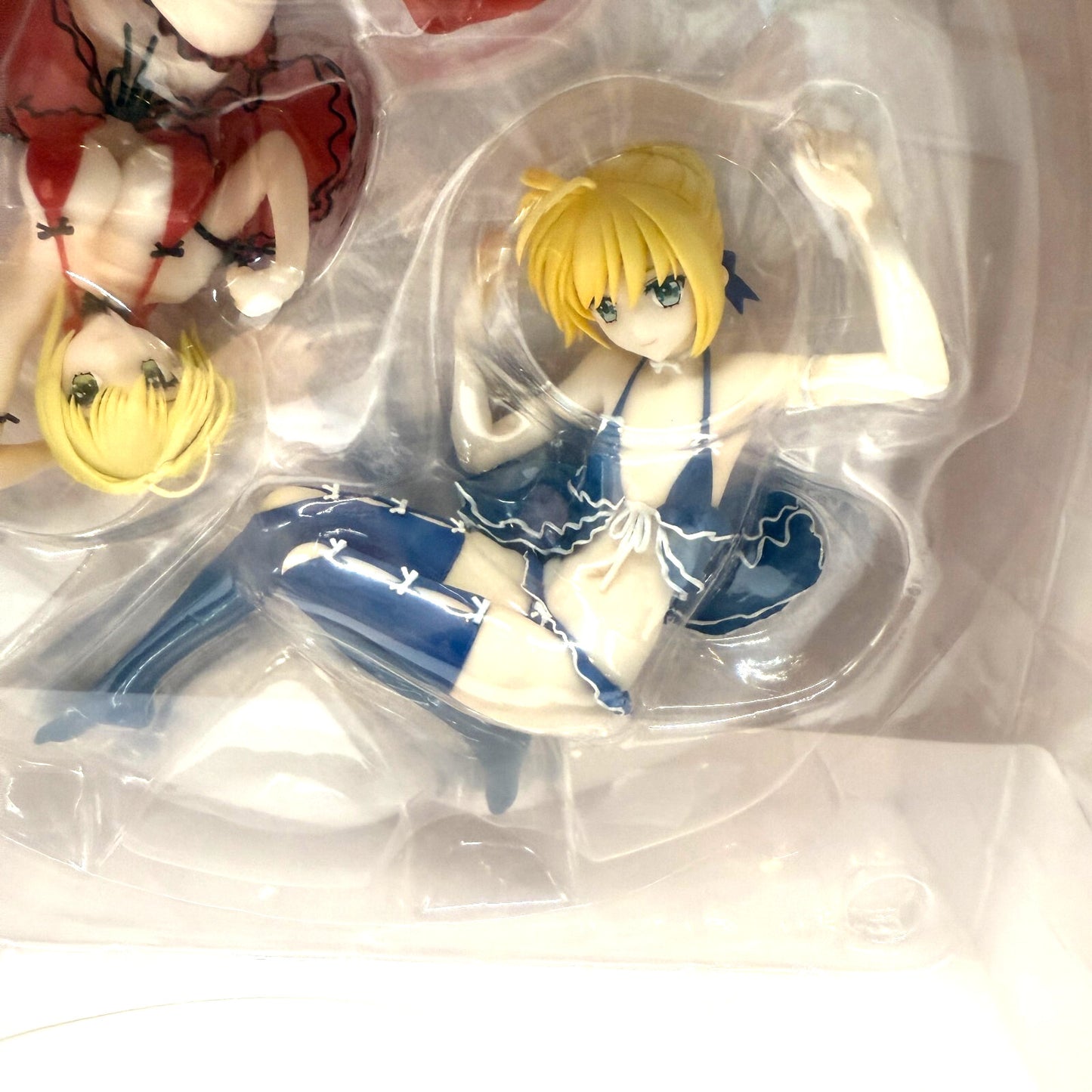Fate Extella Nero Claudius &amp; Altria Pendragon 1/7 figure ALPHAMAX Japan used 