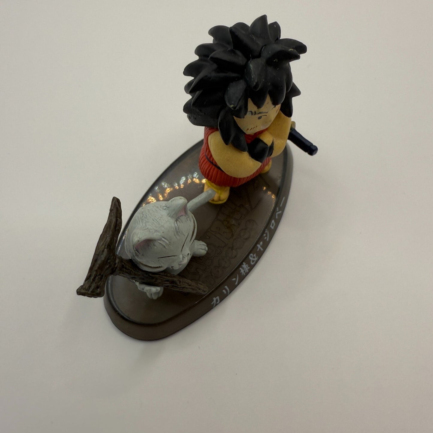 Dragon BallZ Yajirobe &amp; Karin HG Gashapon Collectible Figure Part 9 Used japan 