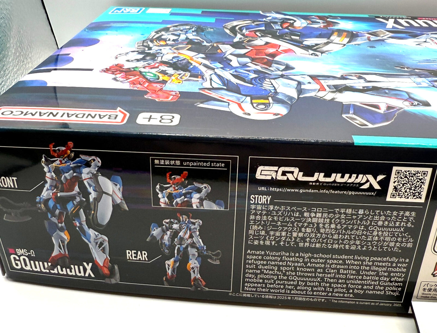 Bandai GMS-Ω GQuuuuuuX HG 1/144 Scale plastic Model Kit japan NEW 