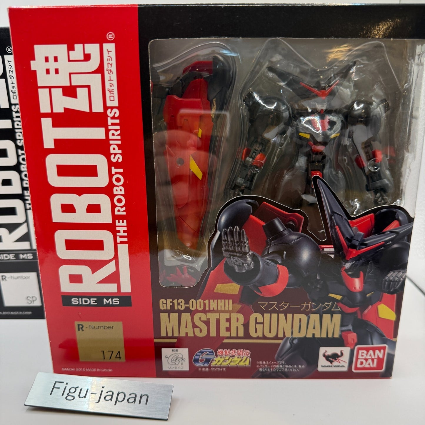 ROBOT Spirits MOBILE FIGHTER G GUNDAM SIDE MS Master Gundam and Option parts set 