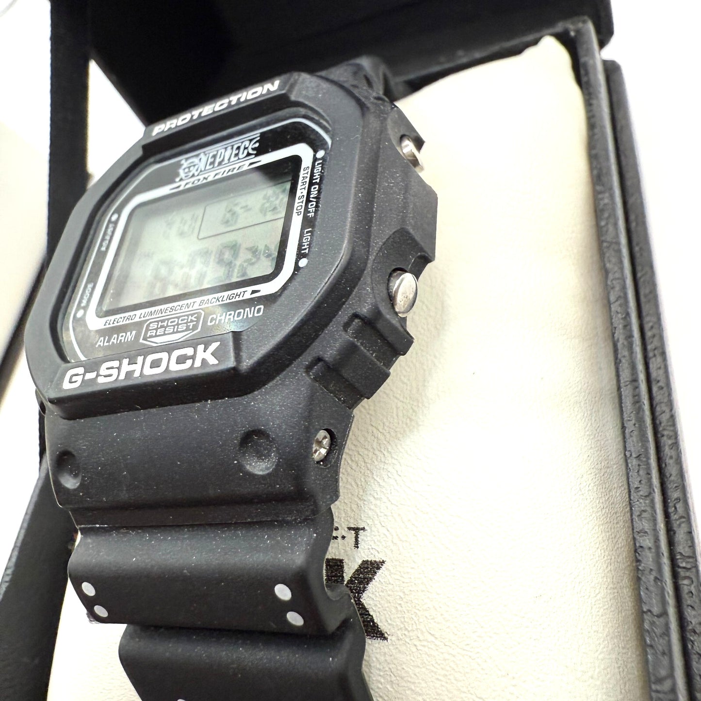 CASIO ONE PIECE x G-SHOCK Collaboration Mugiwara Pirates model black color 