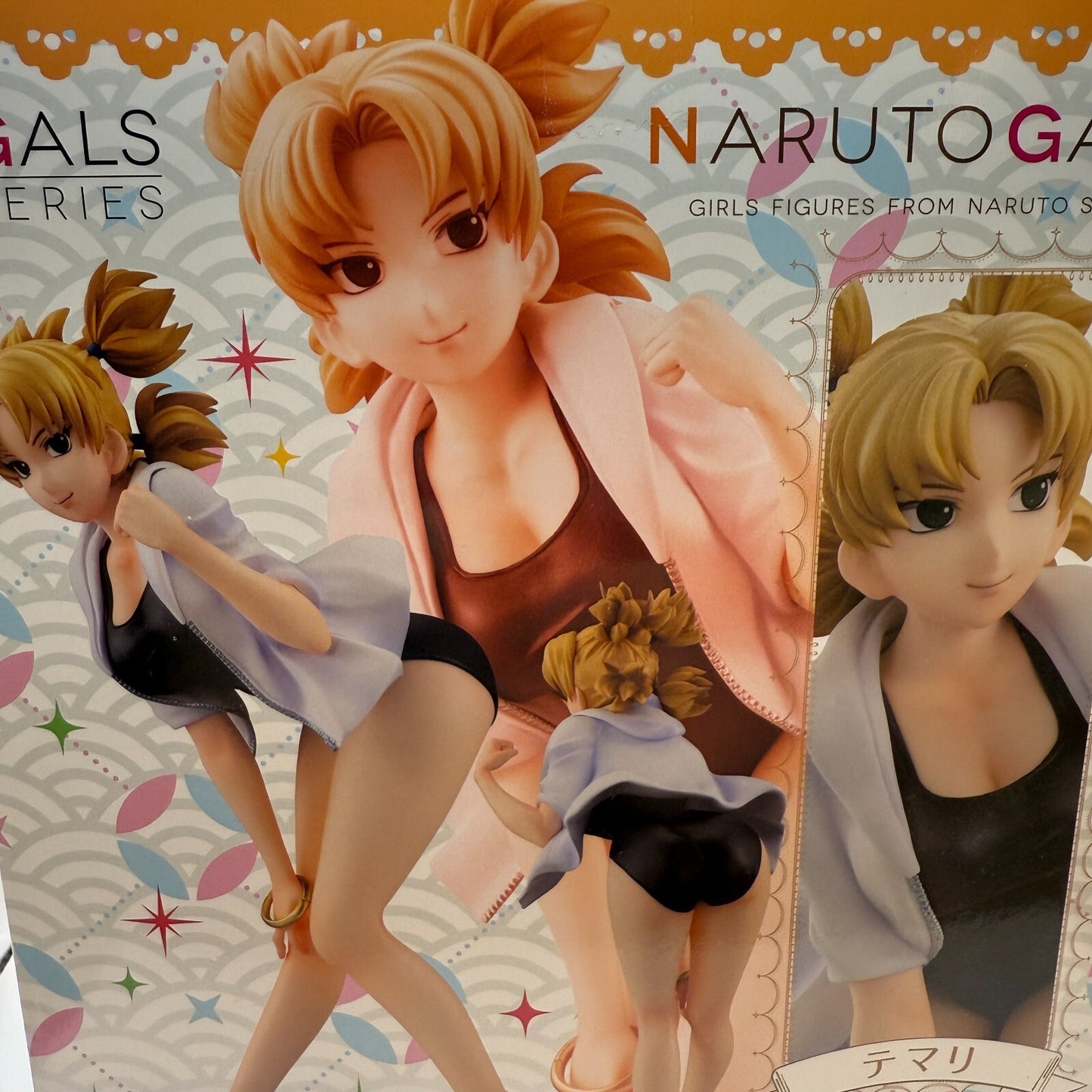 NARUTO Gals Temari Ver. Splash Swimsuit Figure MegaHouse FEDEX 