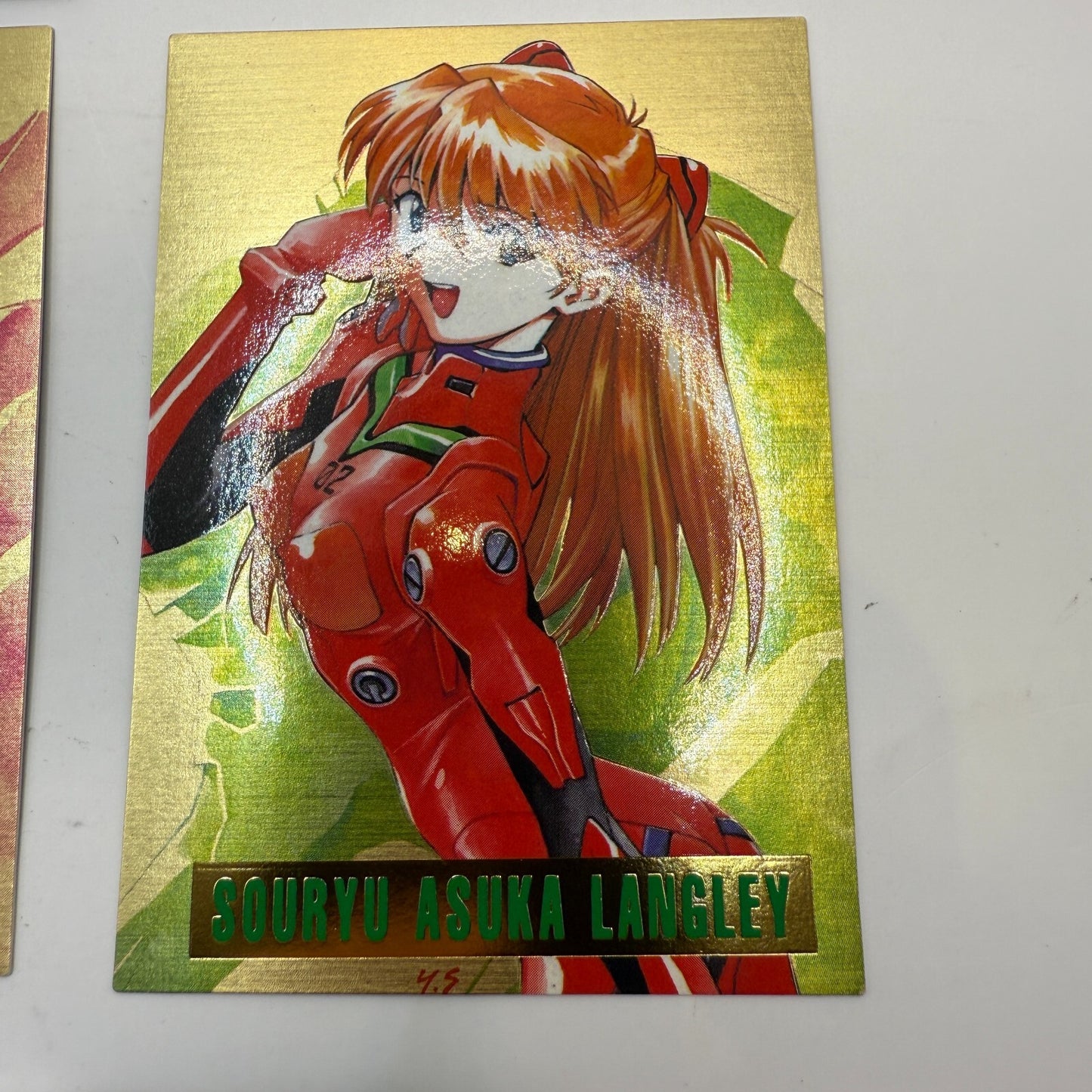 1996 CARDDASS MASTERS Neon Genesis Evangelion PART 1 Set of 4 SP card winners 