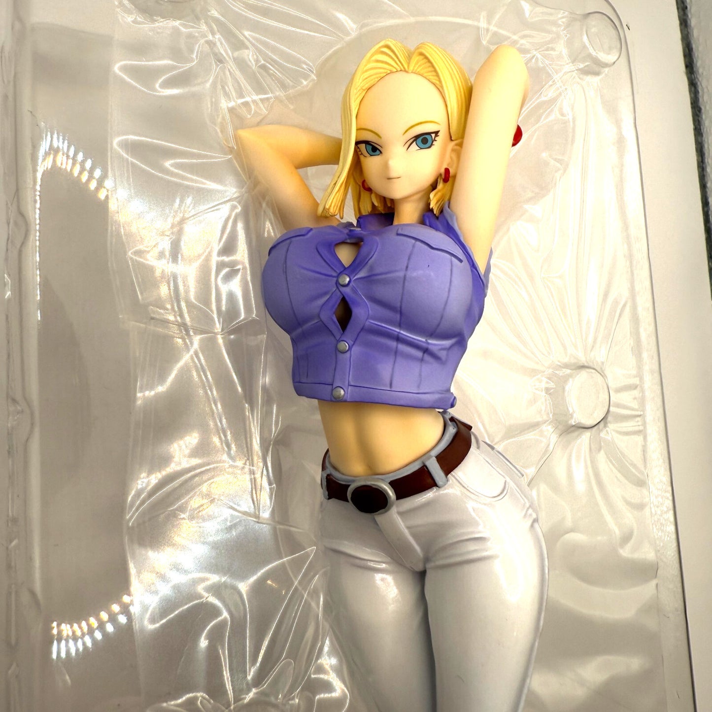 Dragon Ball Z Dragon Ball Gals Android 18 figure ver.3 Authentic MegaHouse used 