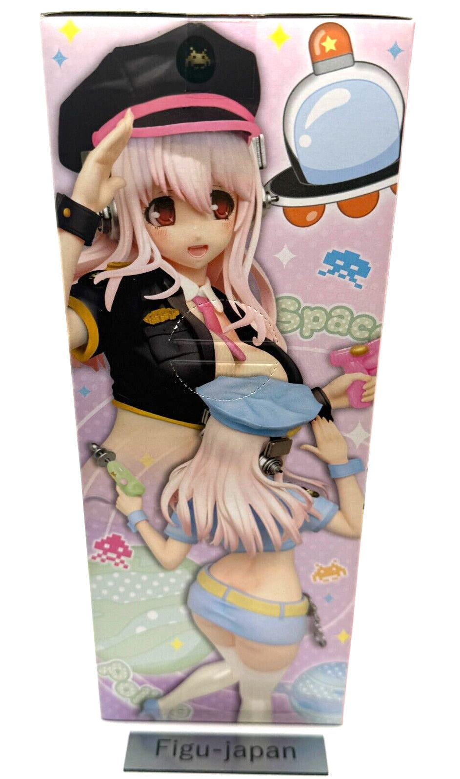 Super Sonico Figure Space Police Blue Color Ver. Taito Japanese anime 2013 