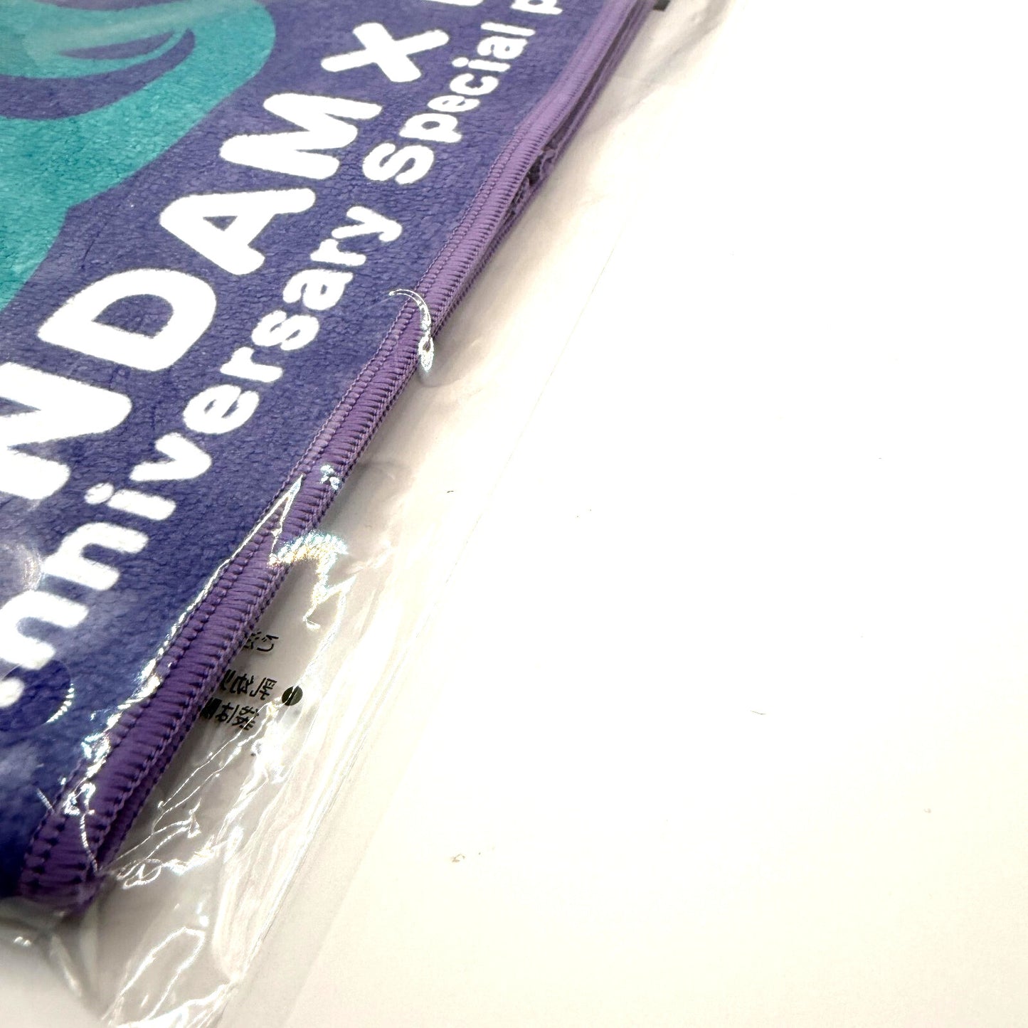 Gundam Hatsune Miku Anniversary special project Face Towel Polyester Cotton New 