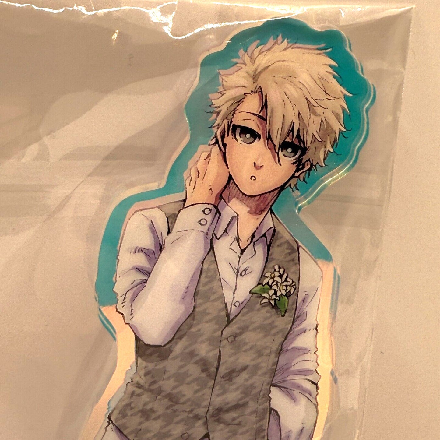 Nagi Seishirou Blue Lock Exhibition and Joypolis Acrylic Stands two-piece set 