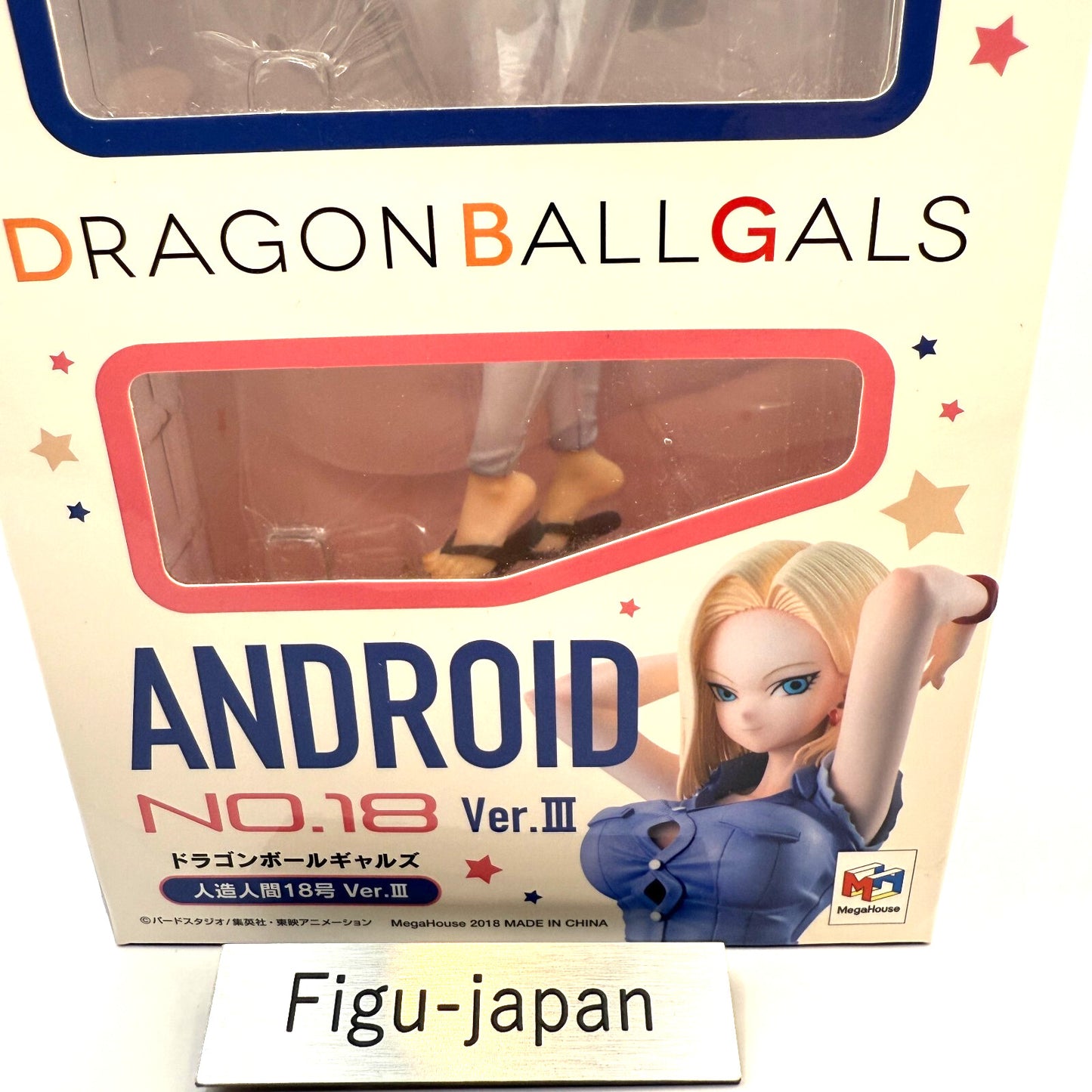 Dragon Ball Z Dragon Ball Gals Android 18 figure ver.3 Authentic MegaHouse used 