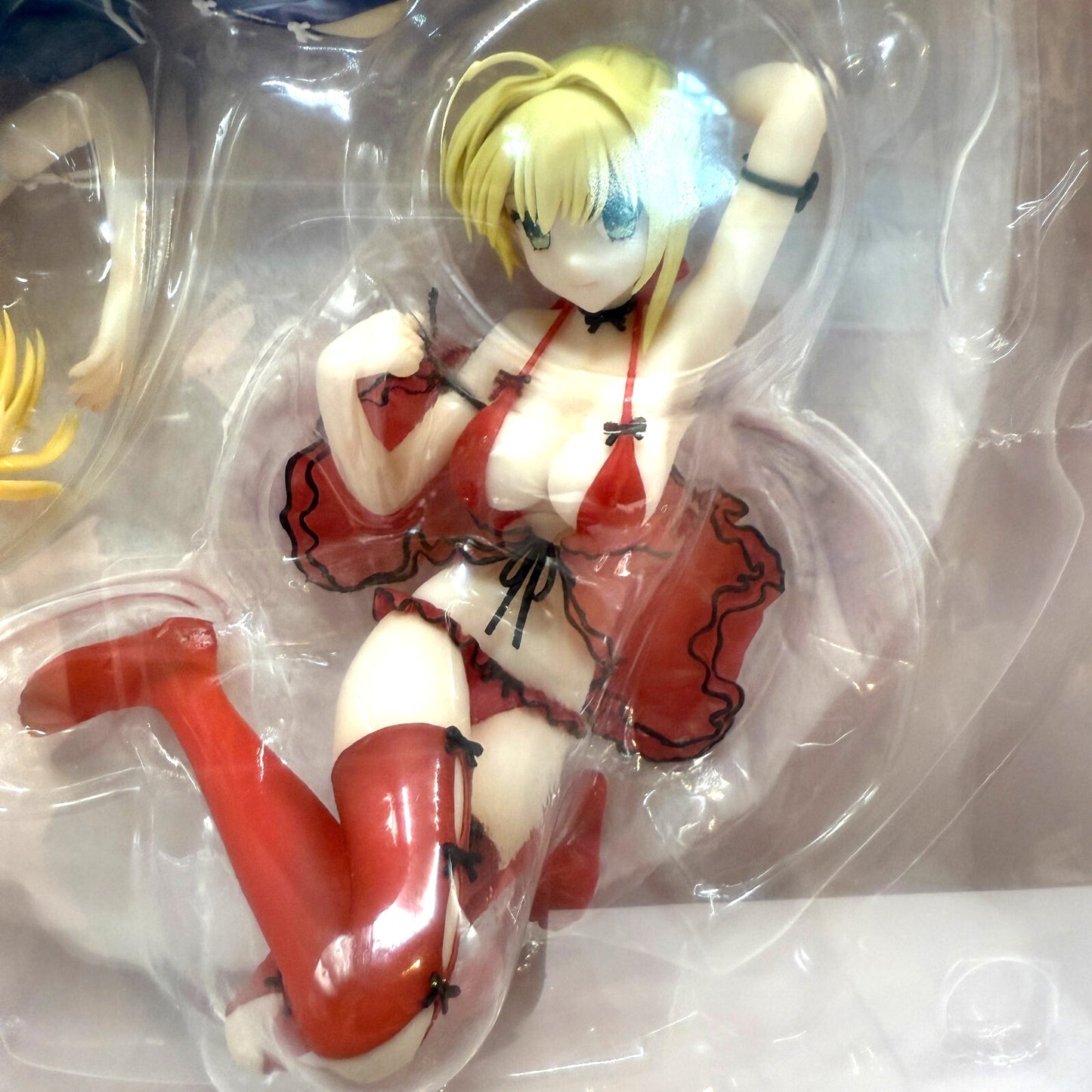 Fate Extella Nero Claudius &amp; Altria Pendragon 1/7 figure ALPHAMAX Japan used 