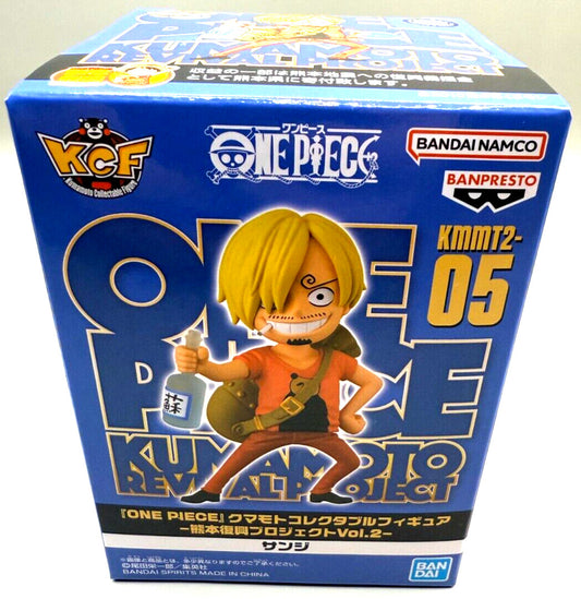 Sanji WCF ONE PIECE Kumamoto Reconstruction Project Figure Vol.2 Japan NEW 
