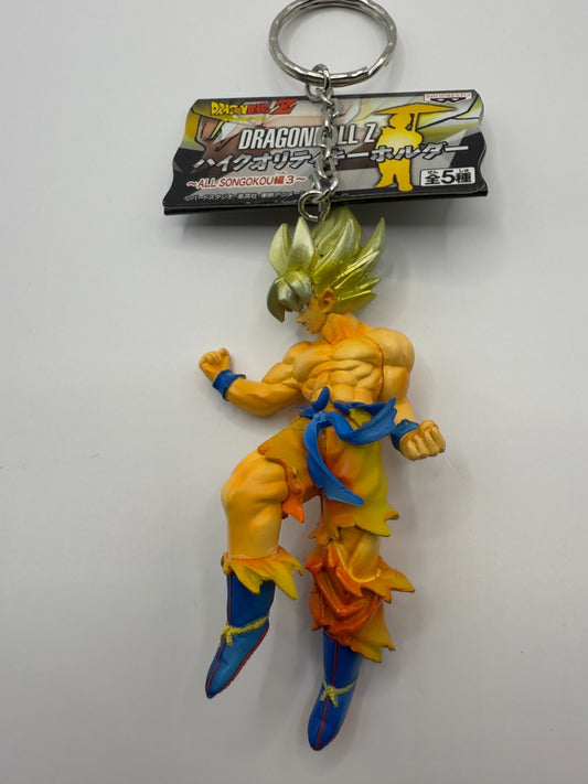 DragonBall Z hochwertiger Figuren-Schlüsselanhänger, ALLE SONGOKU-Versionen aus Japan 