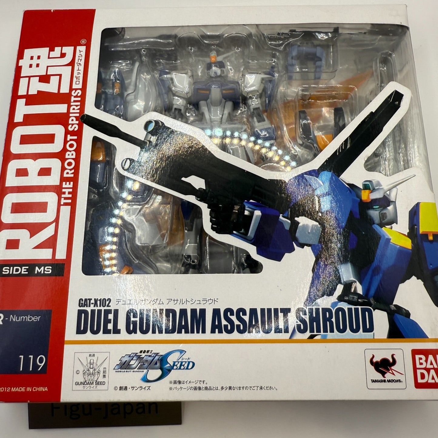 ROBOT SPIRITS Side MS Gundam SEED DUEL GUNDAM ASSAULT SHROUD Action Figure 