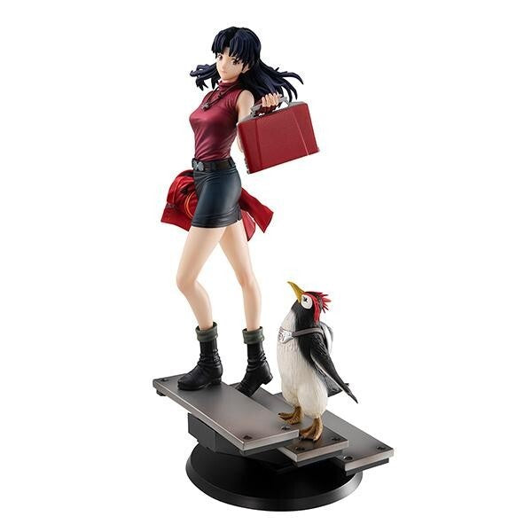 Megahouse GALS Misato Katsuragi &amp; penpen Rebuild of Evangelion Figure from japan 
