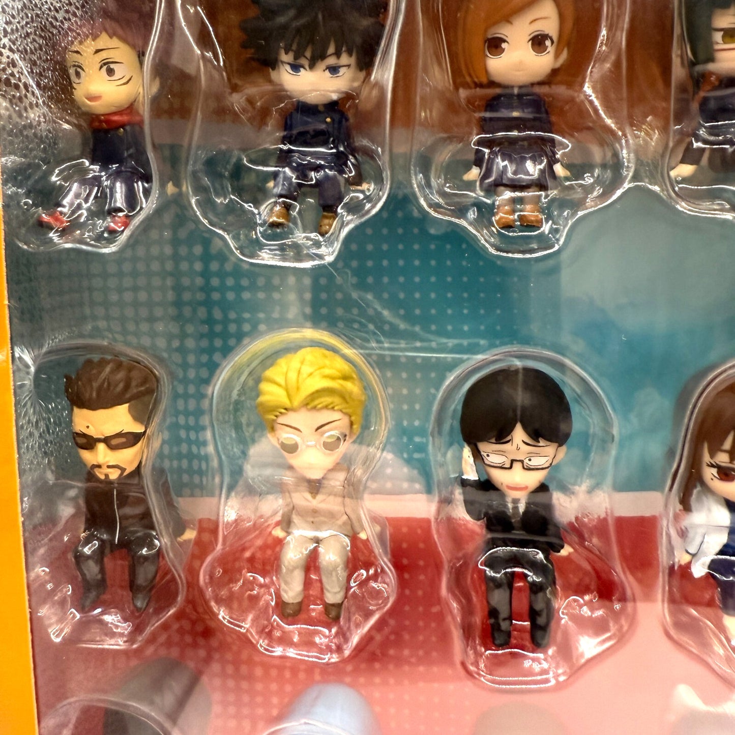 Jujutsu Kaisen Set of 25 Sitting character Figures Kitan Club 