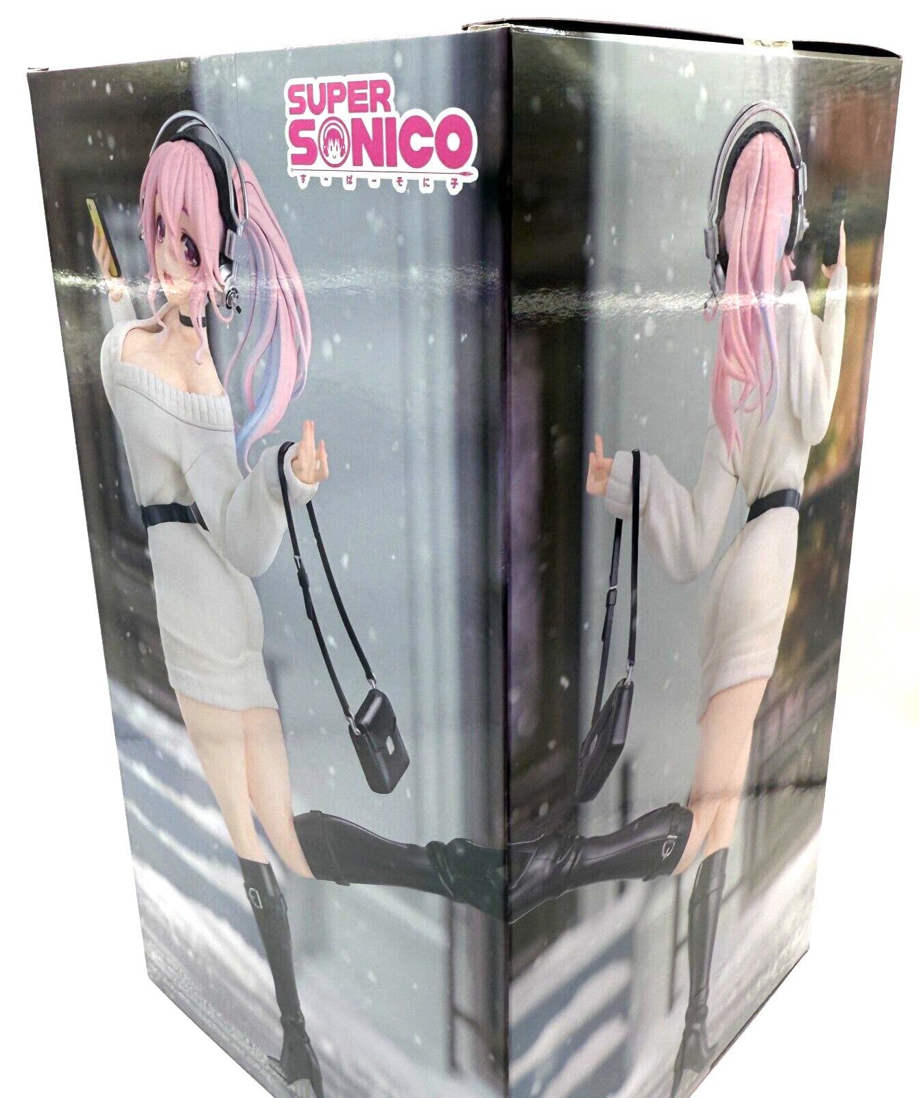 Super Sonico Trio-Try-iT Winter Memory Ver. Figure Nitroplus Furyu japan new 