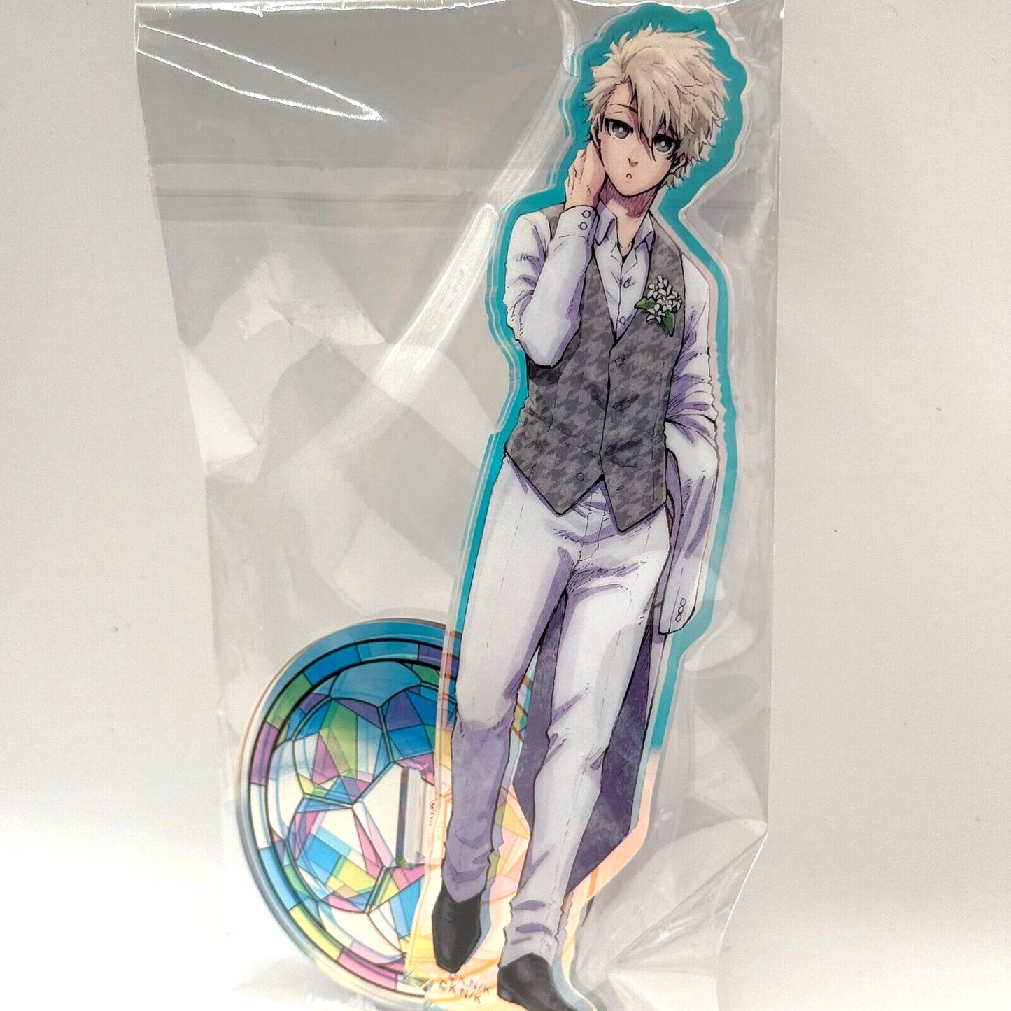 Nagi Seishirou Blue Lock Exhibition and Joypolis Acrylic Stands two-piece set 