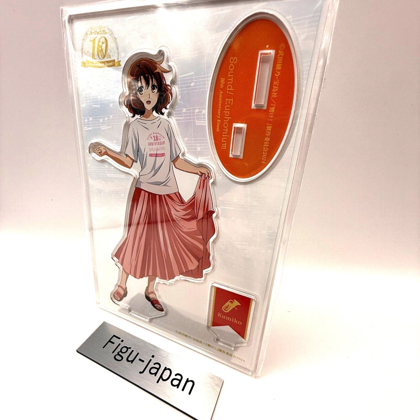 Oumae Kumiko Acrylic Standing Figure Sound! Euphonium 10th anniversary model 