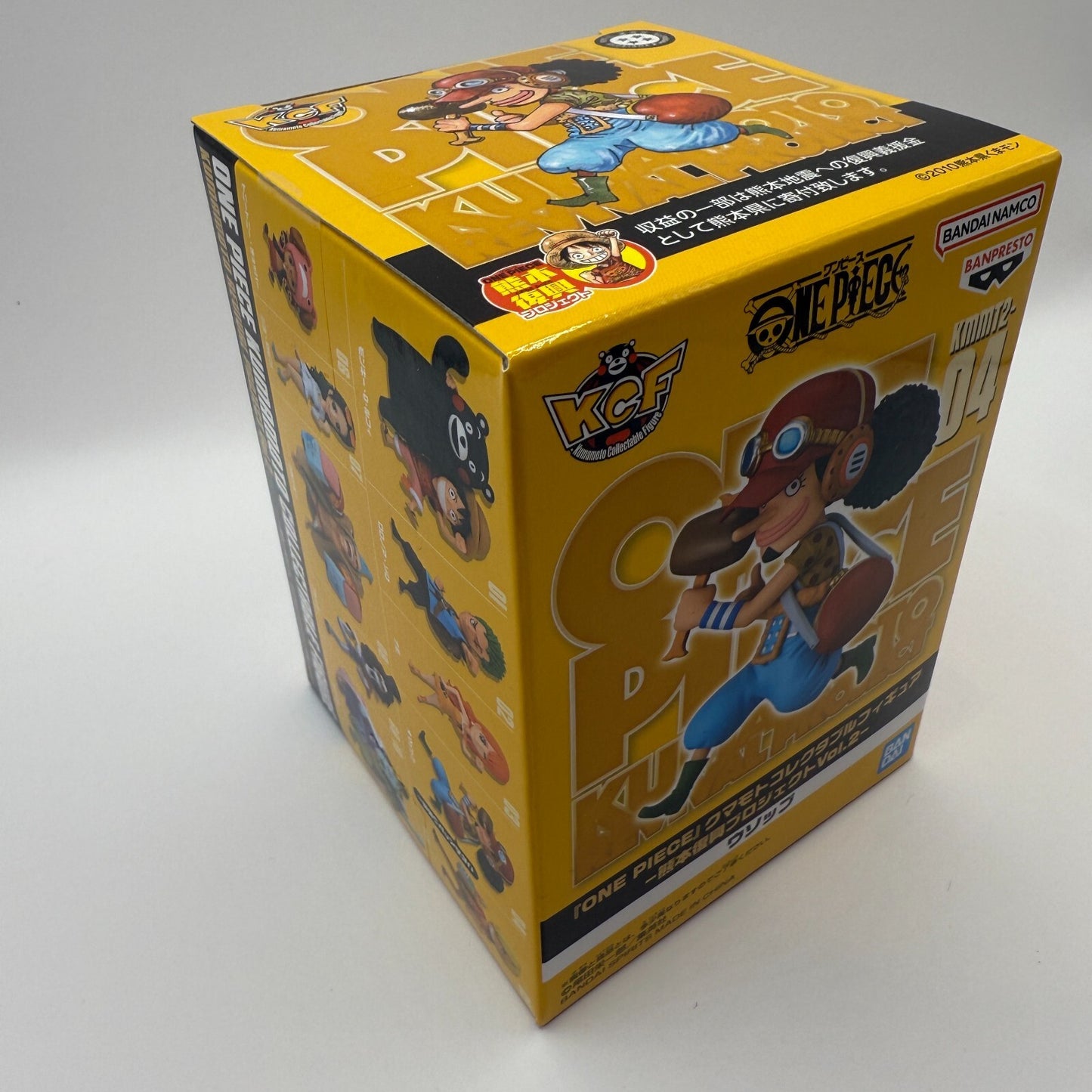 ONE PIECE Usopp WCF kumamoto Reconstruction Project Figure Vol.2 Japan NEW 