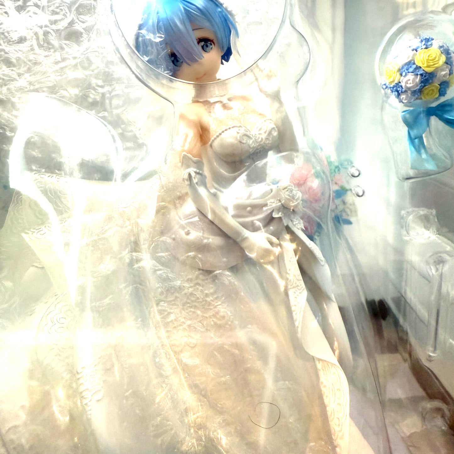 Re:Zero Rem Wedding Dress Ver. 1/7 Scale painted Furyu F:NEX used 